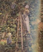 Theodore Robinson Gathering Plums (nn02) china oil painting reproduction